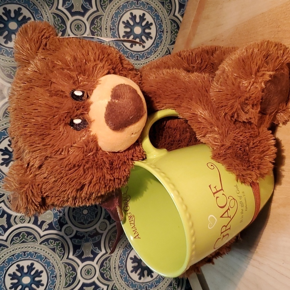 🔆NWT "AMAZING GRACE" TEDDY SET